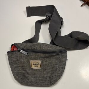 Herschel Fourteen Waist Pack, Raven Crosshatch